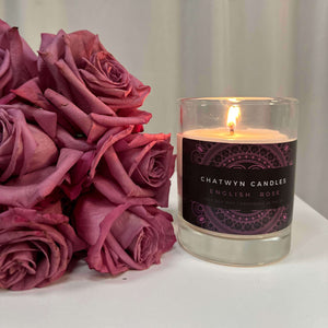 English Rose - soy wax candle